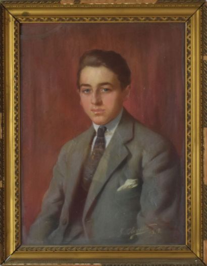 Jacopo OLIVOTTO (1873-1956).
Portrait de...
