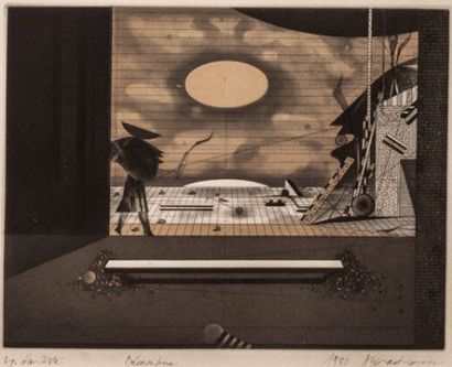 ASSADOUR BEZDIKIAN (né à Beyrouth en 1943)
Lithographie...