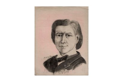ÉCOLE DU XIXe
Portrait de Victorien Sardou...