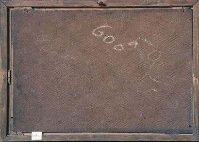 Ecole française XXe siècle
Pont neuf
Huile...