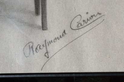 Raymond CARIOU (XIX-XX)
Pierrot au luth
Pastel...