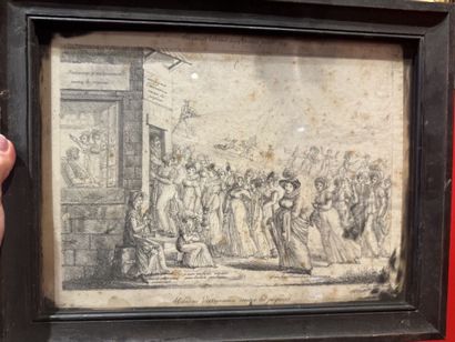 Jacques CALLOT (1592-1635)
La Halte des Bohémiens,...