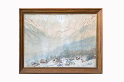 Jean NOËL (1940)
Les Bossons
Aquarelle sur...