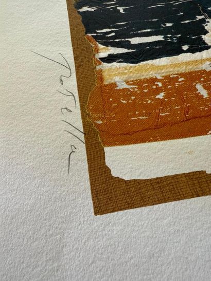 Mimmo ROTELLA (1918-2006)
L'Angelo Cattivo
Lithographie...