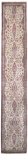 Tapis TÉHÉRAN (Perse), 
Fin du 19ème siècle.
Velours...