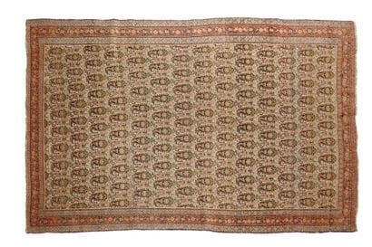 Très fin et ancien tapis SENNEH 
Nord-Ouest...