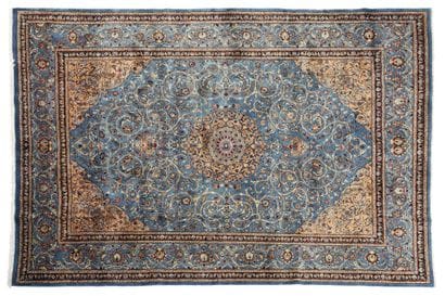 Tapis KACHAN 
Iran. Fin du 20e siècle
Velours...