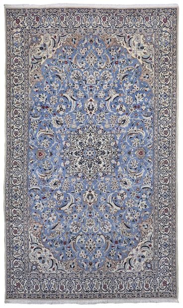 NAIN Rug (Iran). 
Mid-20th century.
Wool...