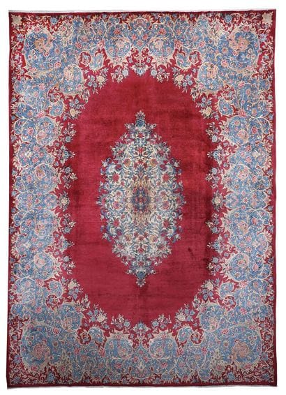 Tapis KIRMAN (Iran)
Milieu du XXe siècle....