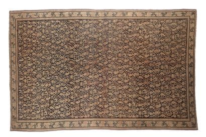 Tapis MELAYER 
Perse. Fin du 19ème.
Velours...