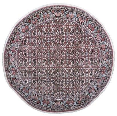 Round BIDJAR Rug 
Iran. Late 20th century
Wool...