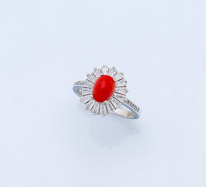 Parure en argent (925 millièmes) composée...