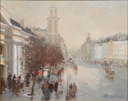 Ecole russe moderne, 

Saint Pétersbourg...