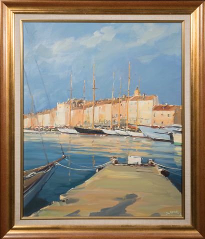 Stéphane RUAIS (1945-),
Saint-Tropez

Huile...