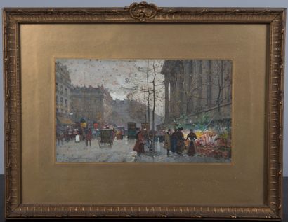 Eugène GALLIEN LALOUE (1854-1941),
Marché...