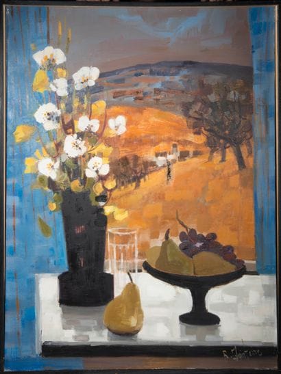 Roger QUINTAINE (1921-2005),
Nature morte...