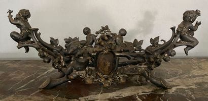 CHRISTOFLE, 

Jardinière de table en bronze...