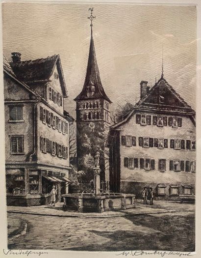 Lot comprenant : 

- Ruines du Temple de...