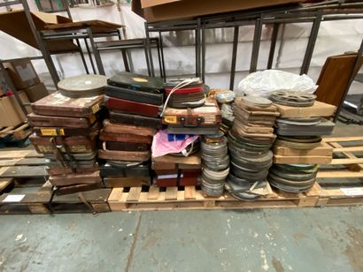 
lot de bobines de films 
