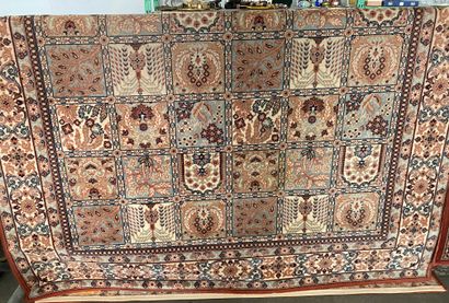 Lot de 4 tapis mécaniques en laine
