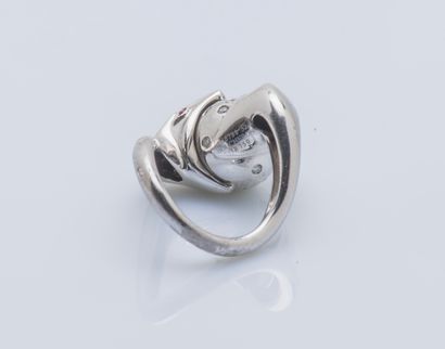 BOUCHERON
Bague modèle Trouble en or gris...