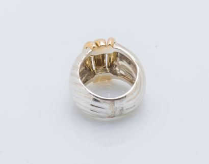 OJ PERRIN
Bague modèle Liberty en argent...
