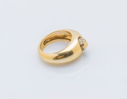 Bague jonc à transformation en or jaune 18...