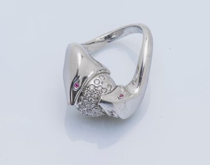 BOUCHERON
Bague modèle Trouble en or gris...