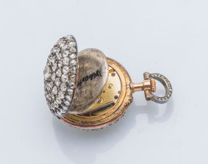 Montre de col en or jaune 18 carats (750...