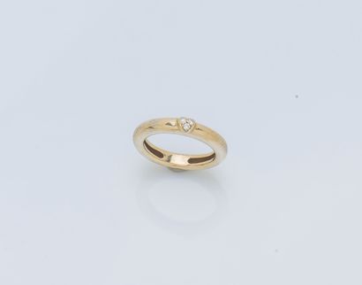 Bague jonc bombé en or jaune 18 carats (750...