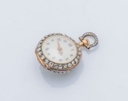 Montre de col en or jaune 18 carats (750...
