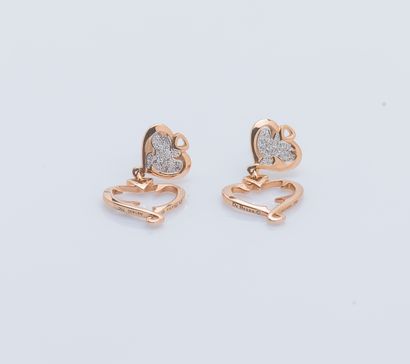 DE BEERS
Cinq paires de pendants d’oreilles...