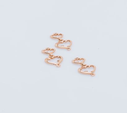 DE BEERS
Cinq paires de pendants d’oreilles...