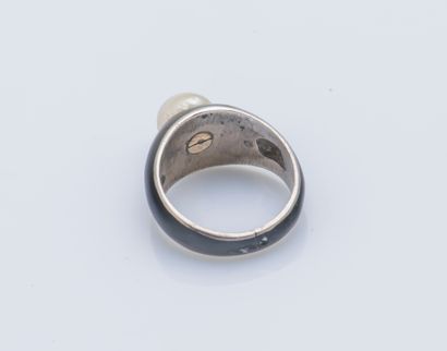René BOIVIN, 1923
Bague jonc bombé en argent...