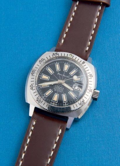 MARC NICOLET
(DIVER 30 ATM), vers 1968 Montre...
