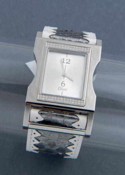 DIOR
(RECTANGLE CHRIS 47), vers 2010 Montre...