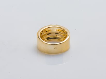 MAUBOUSSIN
Bague bandeau cœur en or jaune...