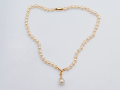 CARTIER & SOUBRENIE et BOIS
Collier ras de...
