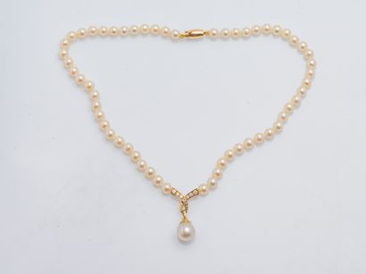 CARTIER & SOUBRENIE et BOIS
Collier ras de...