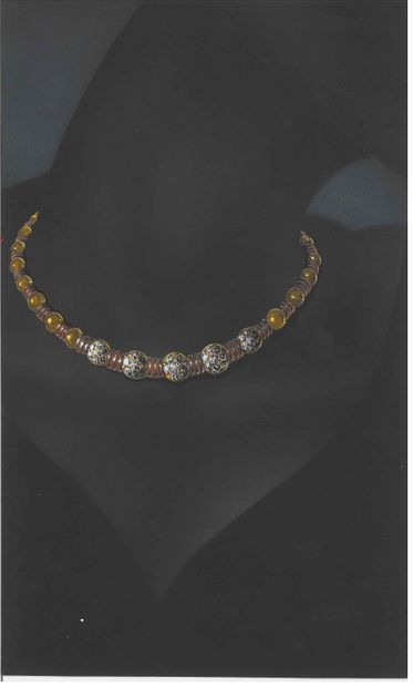 Lot de quatre dessins de joaillerie, gouaches...