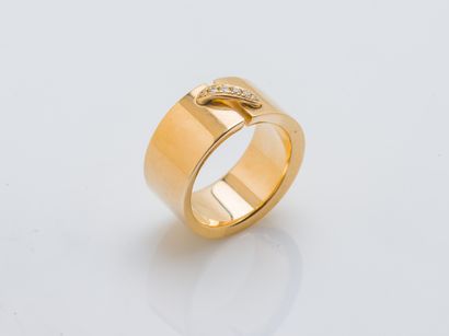 CHAUMET
Bague bandeau lien grand modèle en...
