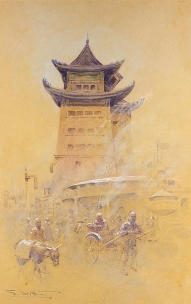 Giulio VITTINI (1888-1968)
Pousse pousse...