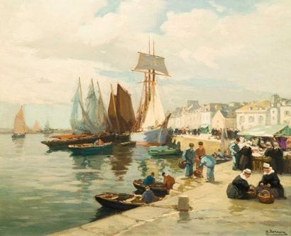 Henri Alphonse BARNOIN (1882-1940)
Marché...