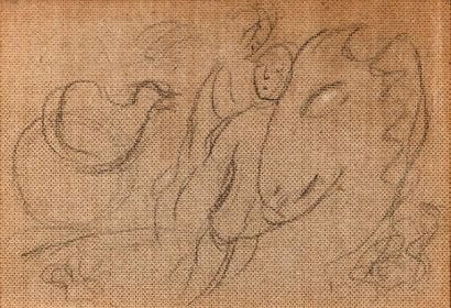 Marc CHAGALL (1887-1985)
Le couple Crayon...