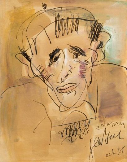 GEN PAUL (1895-1975)
Portrait de Marcel LEPRIN,...