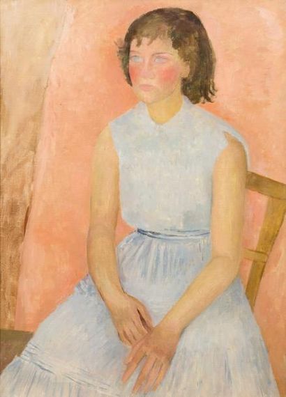 Thérèse DEBAINS (1907-1975)
Jeune fille à...