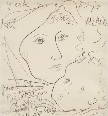 Baltasar LOBO (1910-1993)
Maternité, 1967...