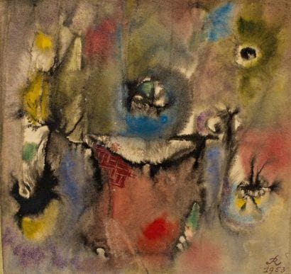 Hans Reichel (1892-1958)
Composition, 1953...