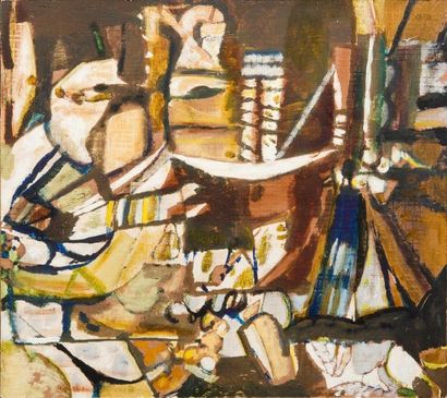 Louis NALLARD (né en 1918)
Composition abstraite...