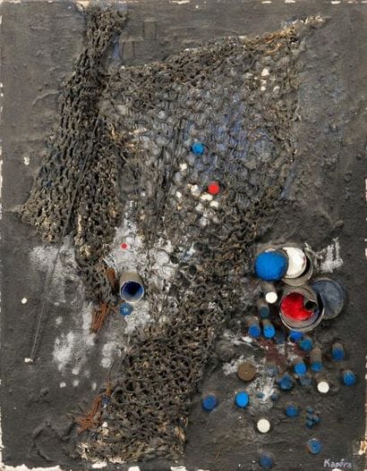 JEAN Kapera (1924-1986)
Piège echnique mixte...